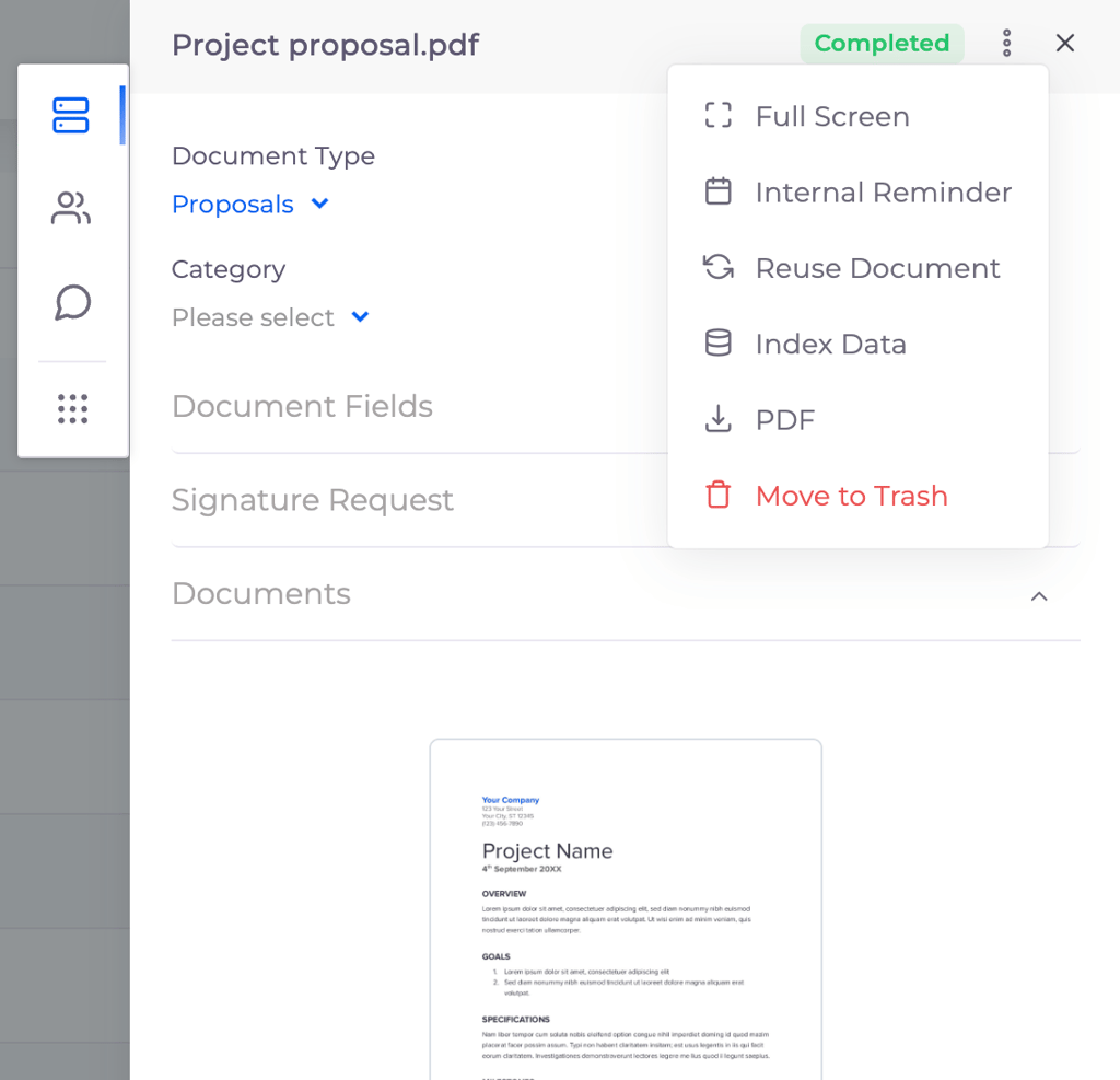 How to Access and Manage the Document Archive